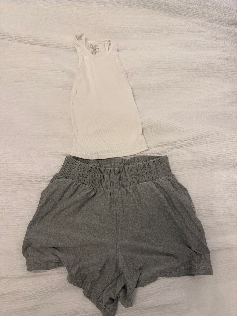 Hanes Gray Women's Athletic Lounge Shorts